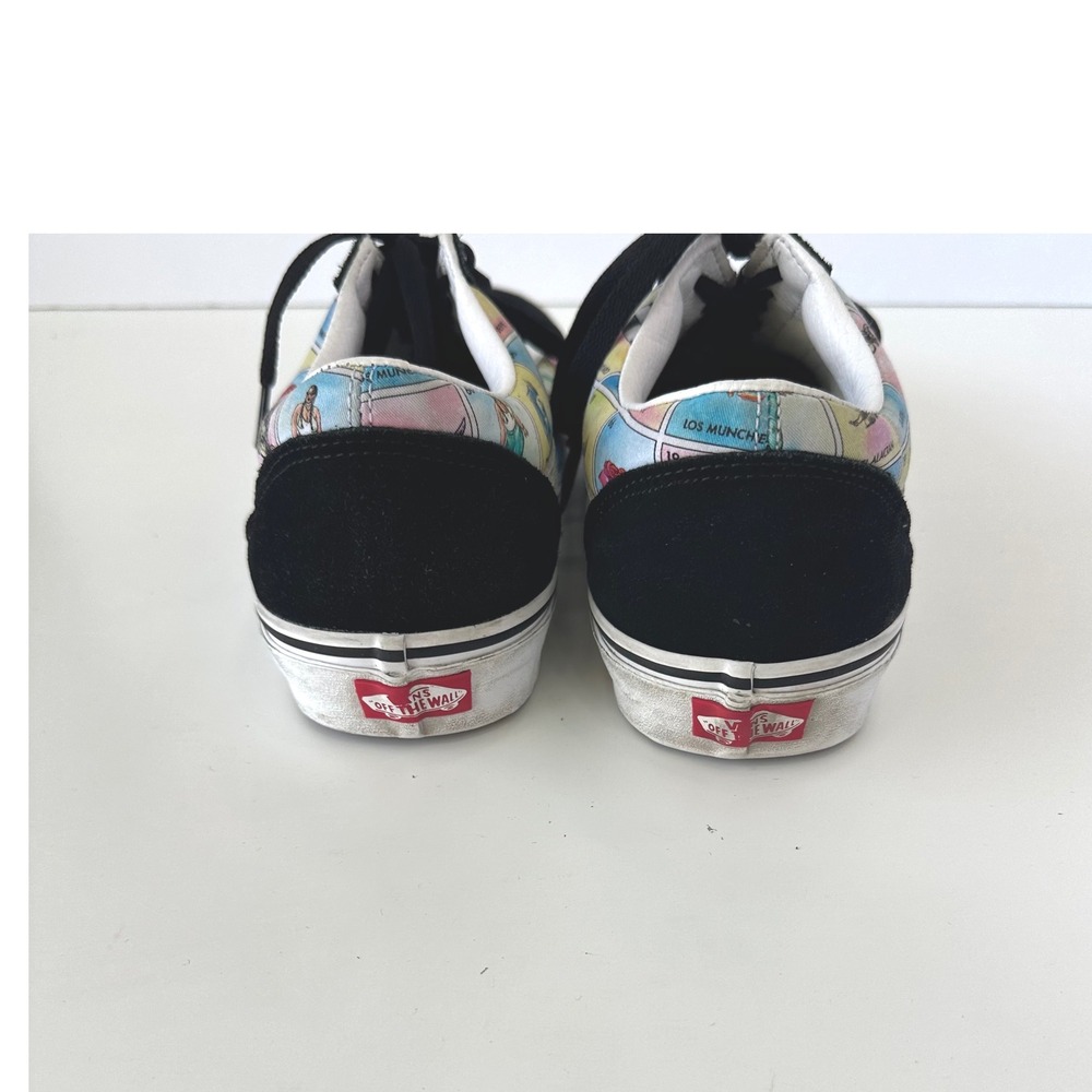 Vans Old Skool Loteria Skate Shoes Sneakers Black Multi‎ Mens Size 12 streetwear - Picture 5 of 6